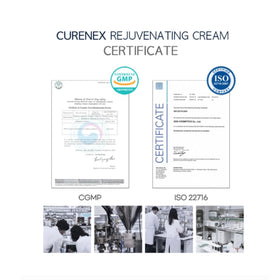 CURENEX Lightweight texture on skin demonstrates comfortable daily wear.