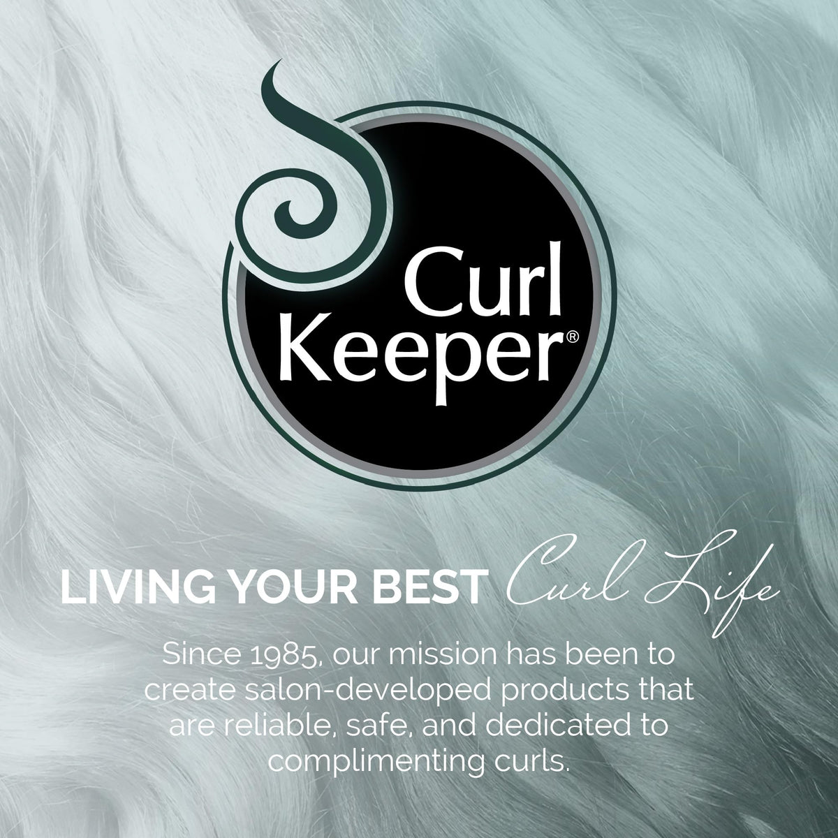 Curl Keeper Refresh defining curls and waves with a soft, frizz-free finish