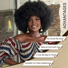 CURLCRAZY wig showcases bouncy texture for party or cosplay