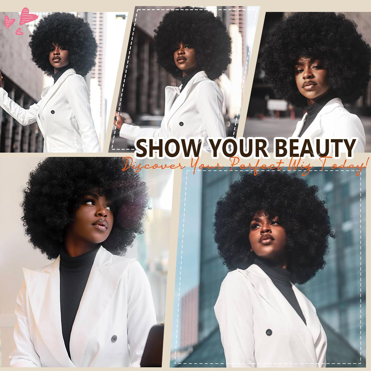 CURLCRAZY wig-on-stand storage helps maintain shape between uses