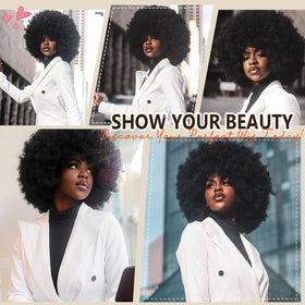 CURLCRAZY wig-on-stand storage helps maintain shape between uses