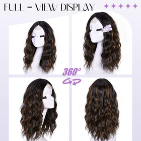 CURLCRAZY Heat-resistant fibers withstand styling up to 180°C for versatile looks.