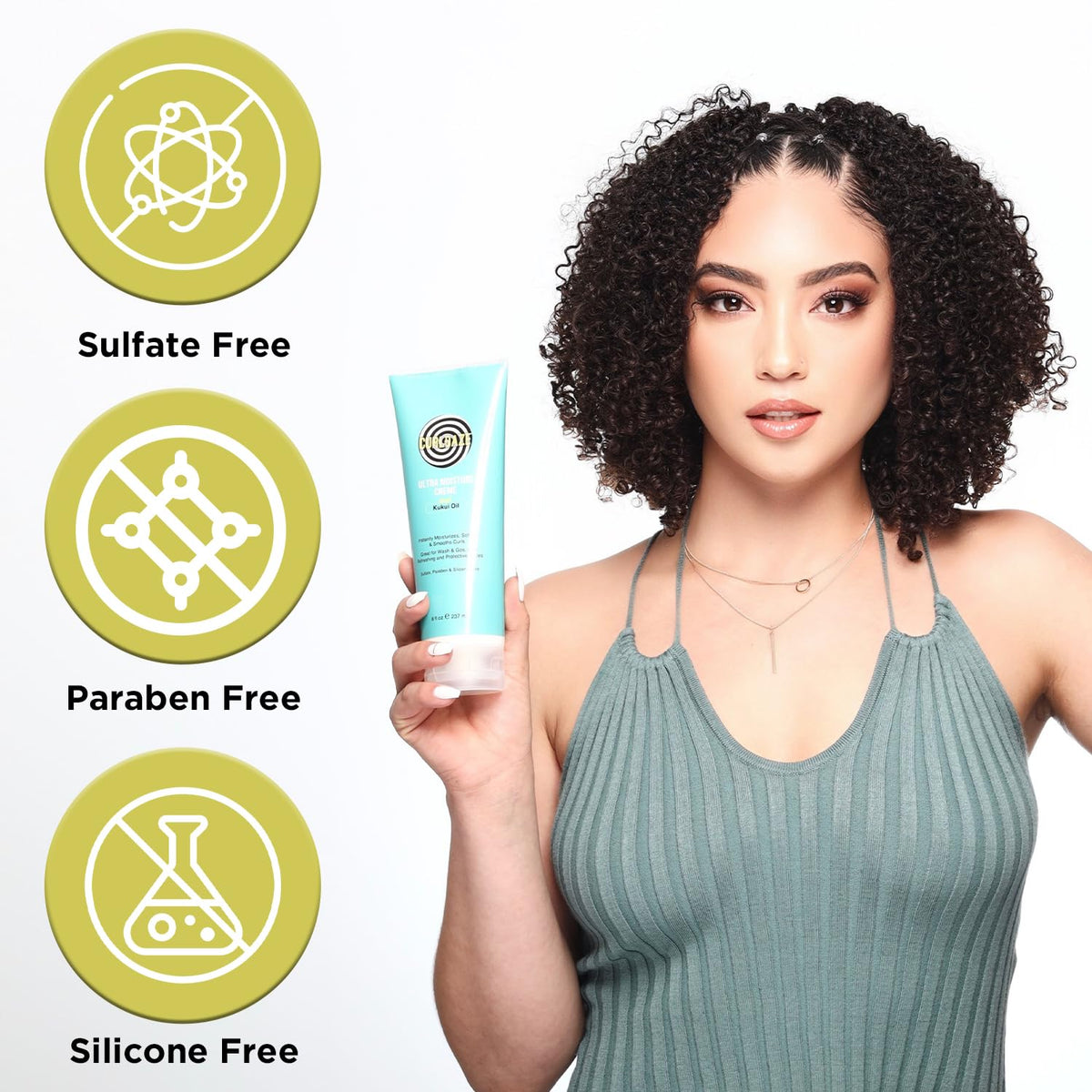 Curl refresher swatch showing revived definition between washes
