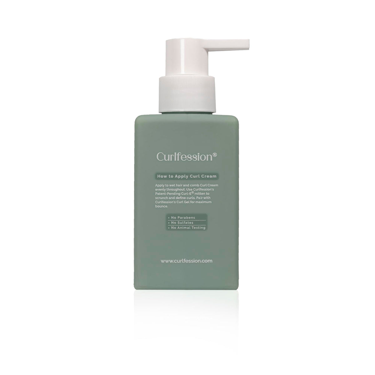 CurlFession Curl Cream defines curls with lightweight moisture