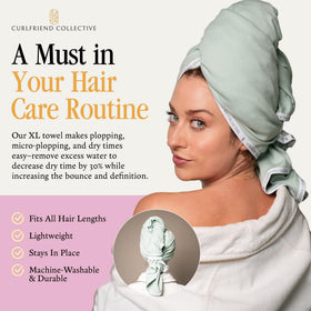 Secure no-slip wrap from Curlfriend Collective for reliable use