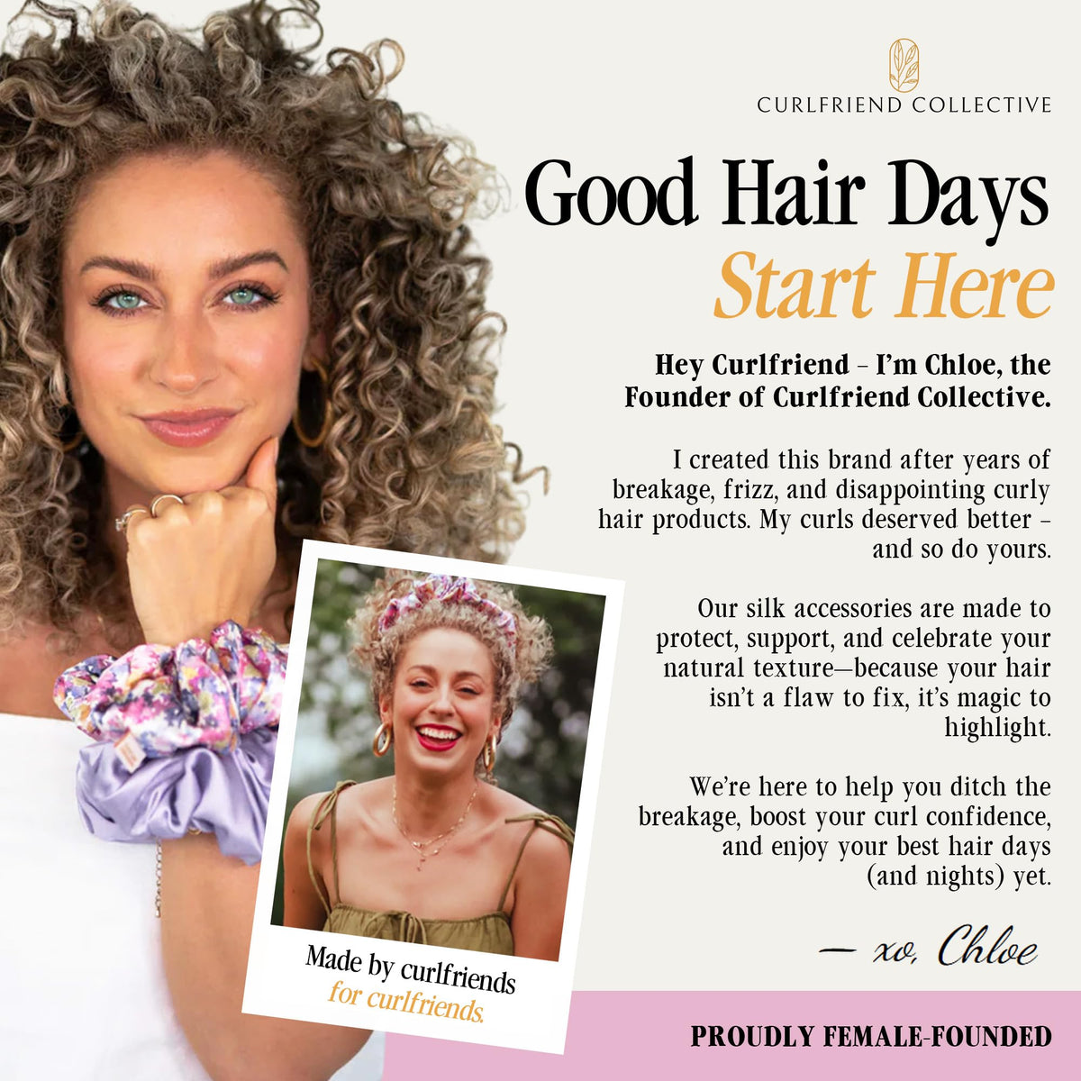 Curlfriend Collective Midnight Blooms outfit-pairing proves versatile with various looks.