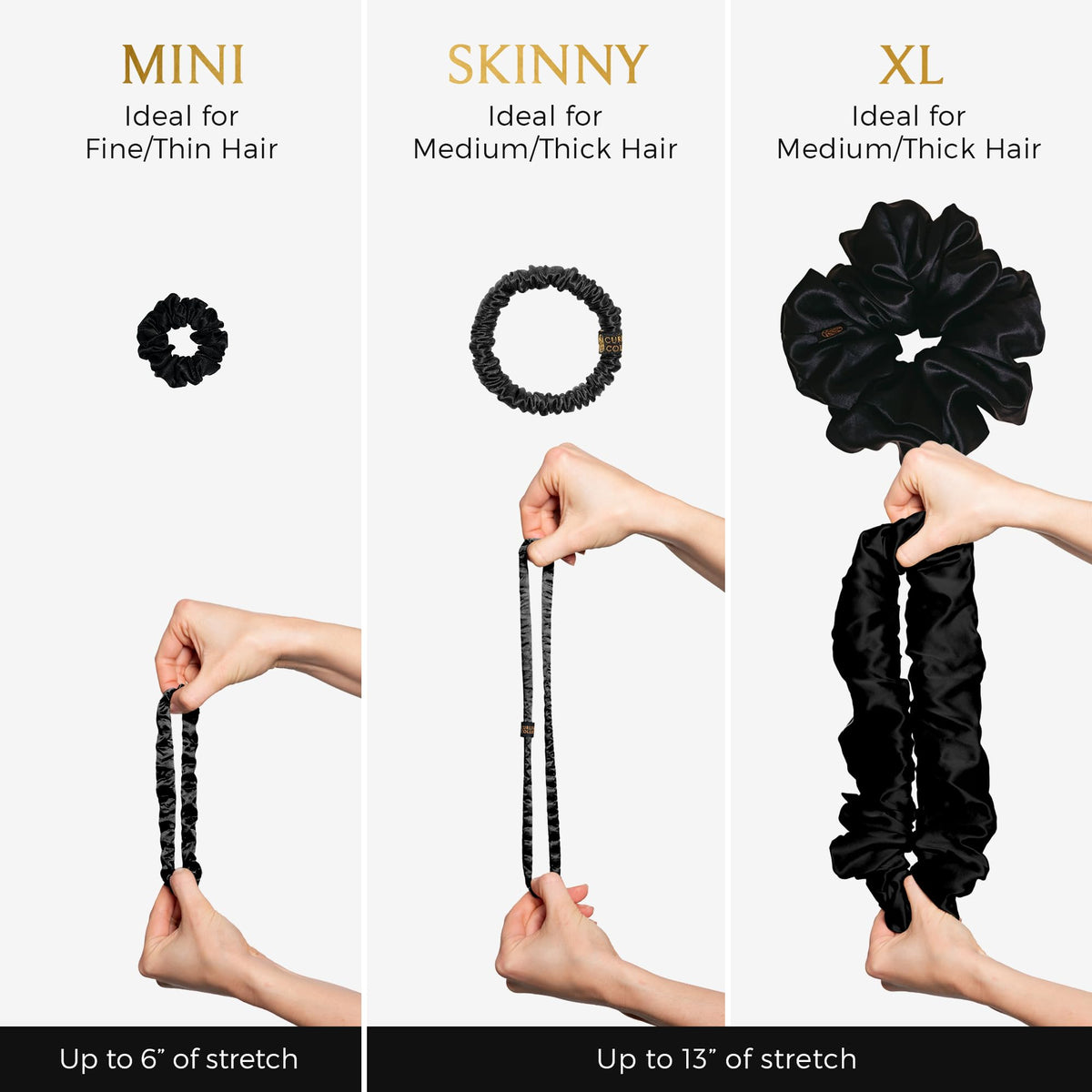 Curlfriend Silk Scrunchies packaging highlights thoughtful design