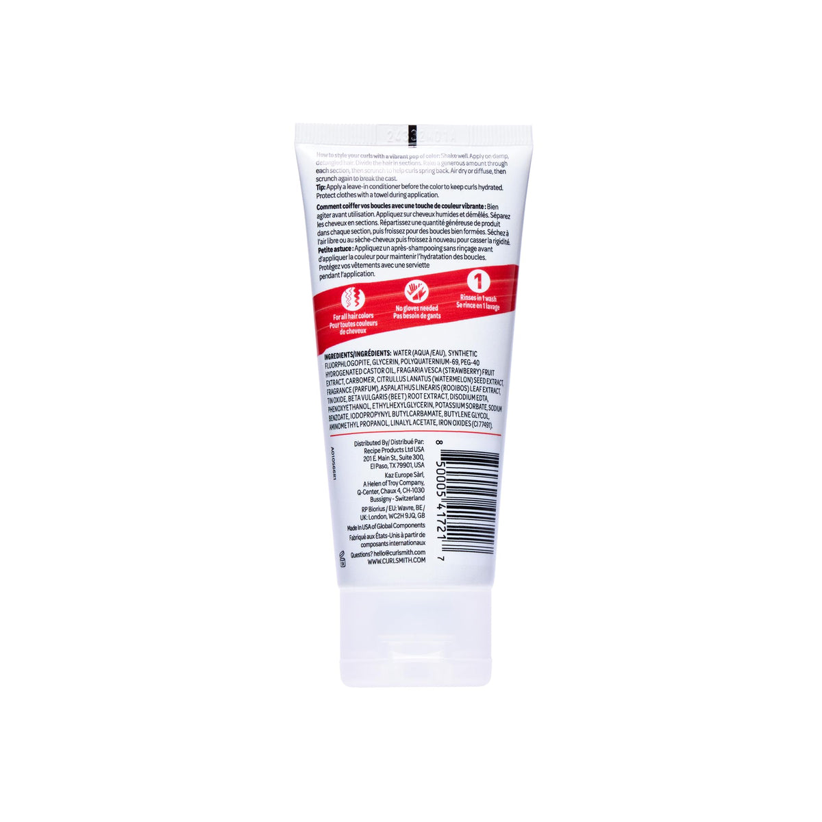 Curlsmith Ruby Hair Makeup vegan cruelty-free label