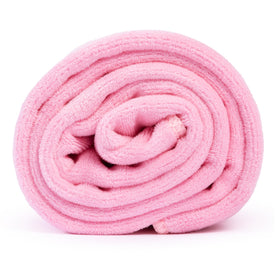 Curly Girl microfiber towel offers soft touch and quick drying for daily hair care.