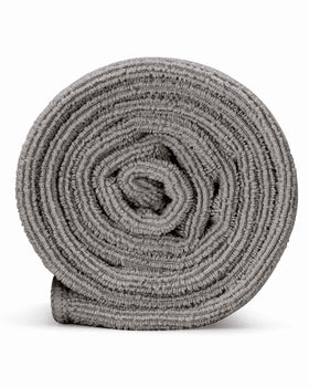 Curly Girl towel large-wrap provides roomy coverage for all curl types.
