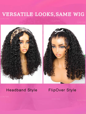 Curlyme drawstring-cap wig offers secure fit and comfy wear