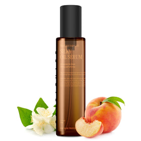 CURLYSHYLL Silky Oil Serum bottle shows lightweight hydration for daily frizz control.