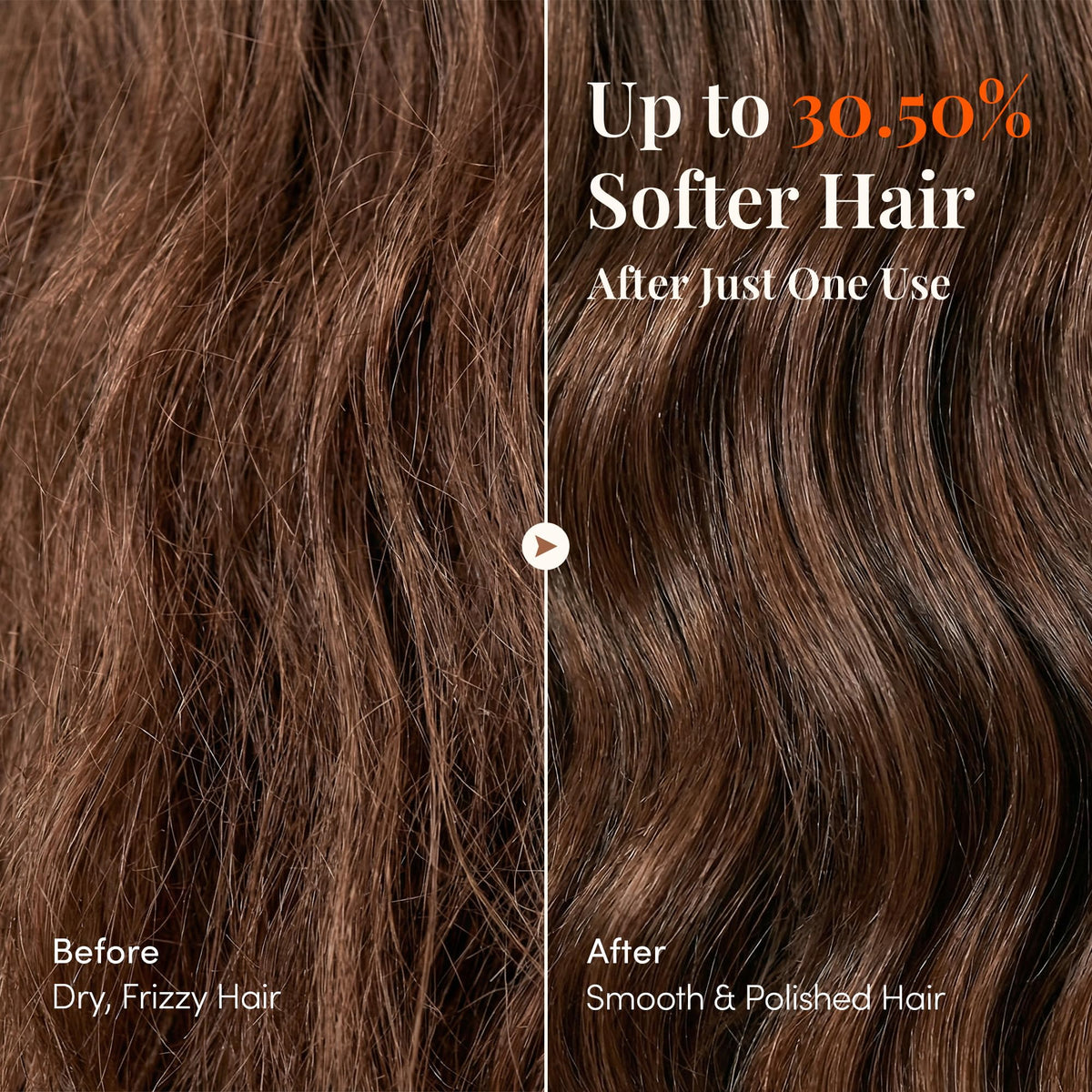 CURLYSHYLL Silky Oil Serum provides heat styling support for manageable hair.