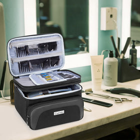 CURMIO reinforced carry handle enables easy transport of grooming tools.