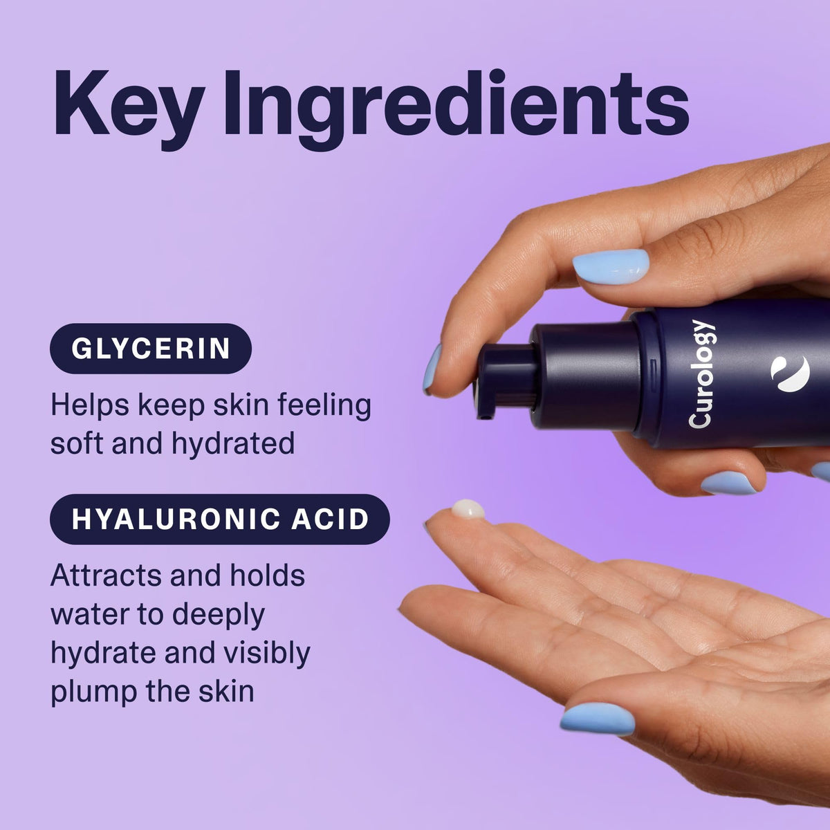 Curology Dermatologist-tested label, fragrance-free, non-comedogenic formula.