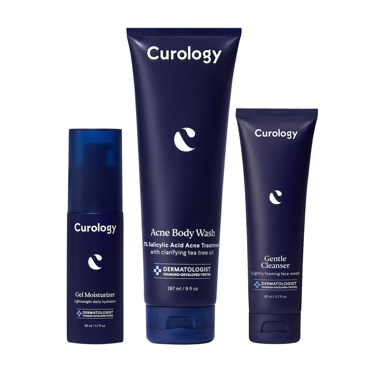 Curology Everyday Skincare Bundle front view for a complete daily routine.