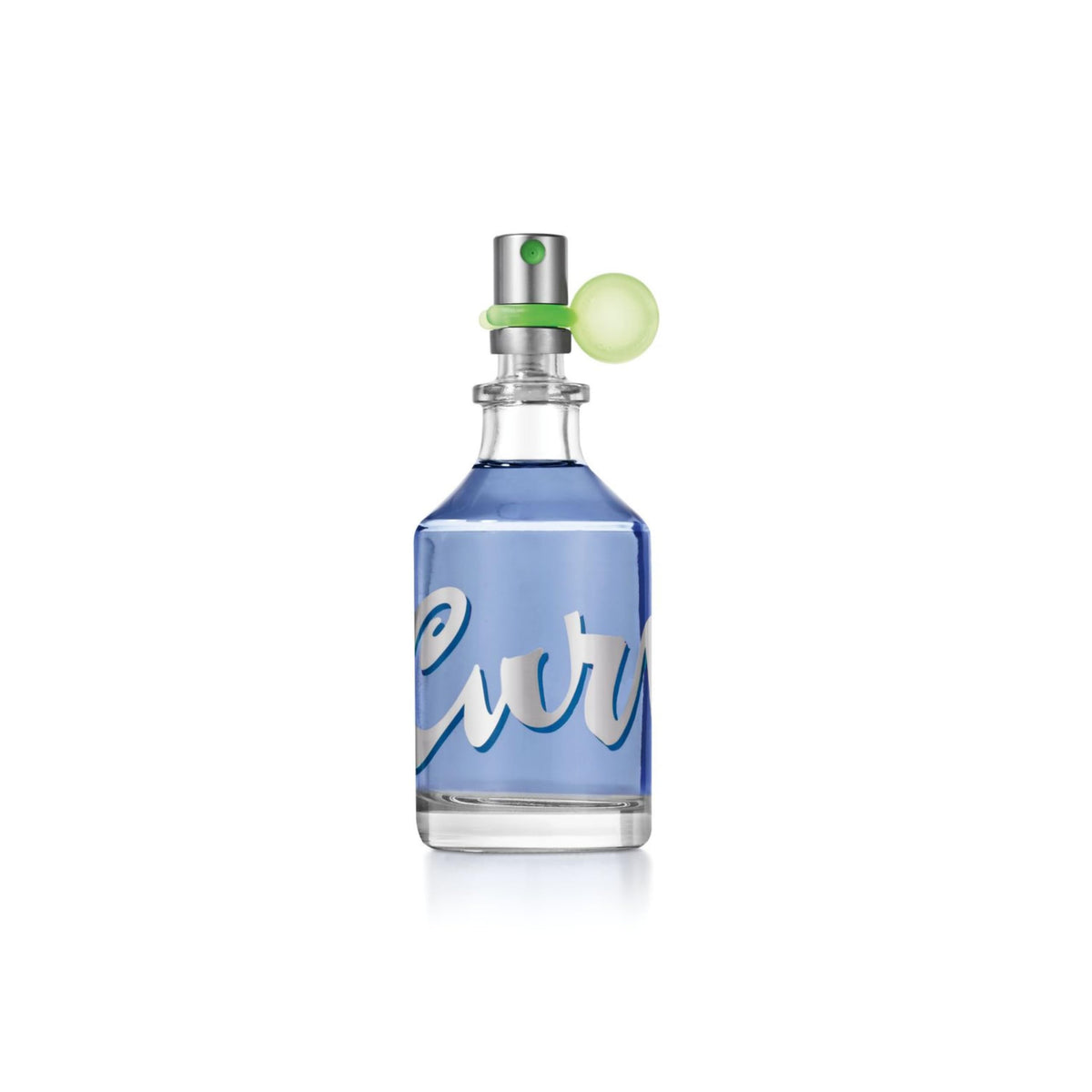 Curve Eau De Toilette bottle with a sparkling finish for everyday wear.