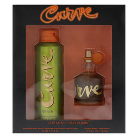 Curve for Men bottle close-up showcasing spicy woody profile.