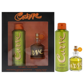 Curve for Men cologne bottle front view highlighting a bold, versatile scent.