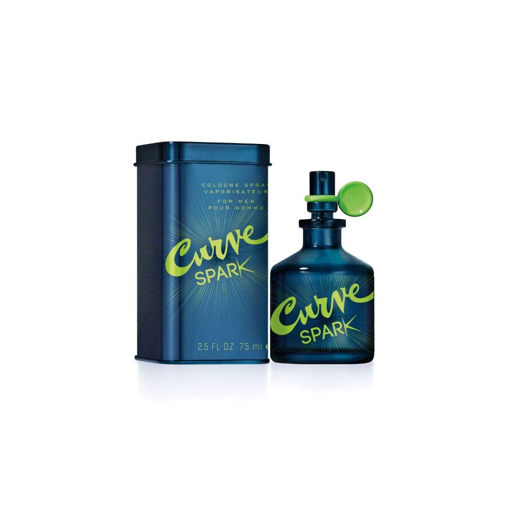 Curve Spark bottle-cap close-up, sturdy cap design for on-the-go fragrance.