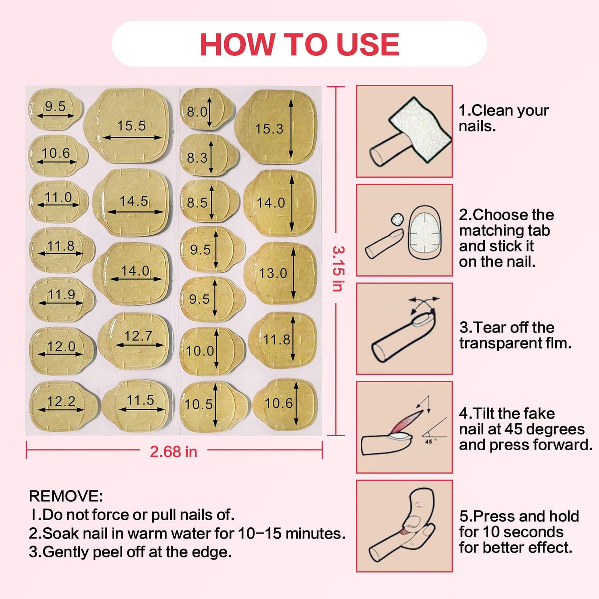 CurvLife easy to apply nail adhesive for nails and acrylics