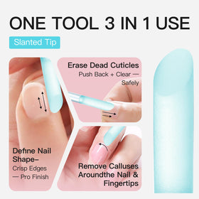Curvlife fast-dry glue, 10 seconds to set nails.