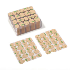 CurvLife jelly glue tabs showing high polymer adhesion for fake nails