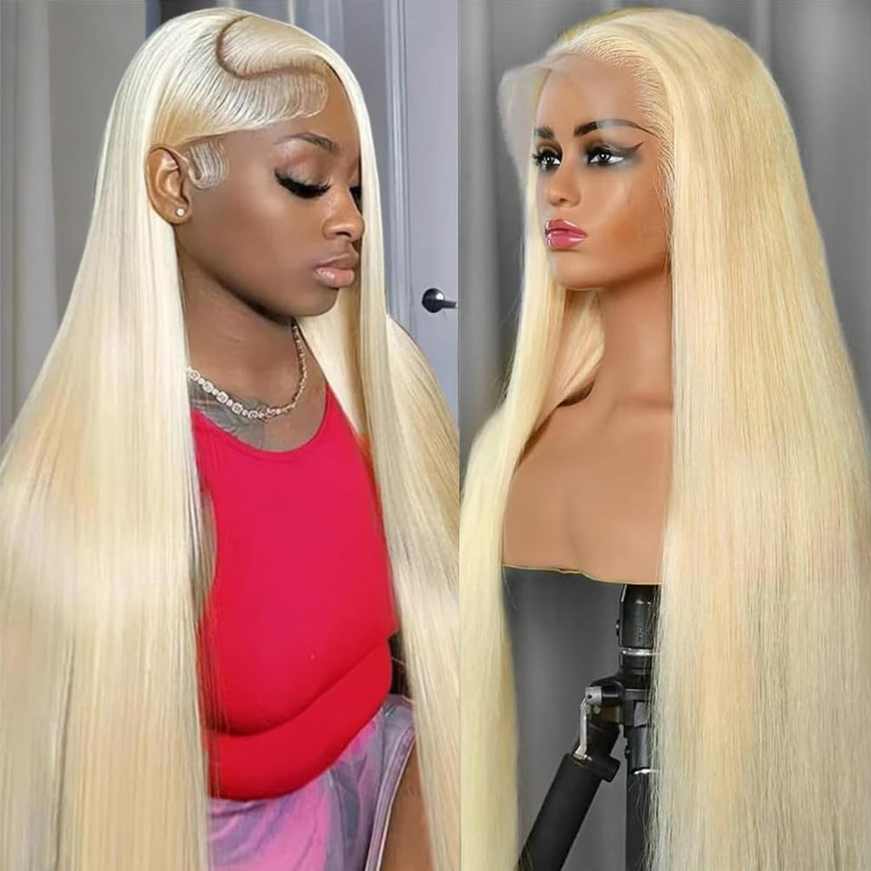 CUTE BEIN 613 lace-front wig with 200 density for a natural, fuller look.