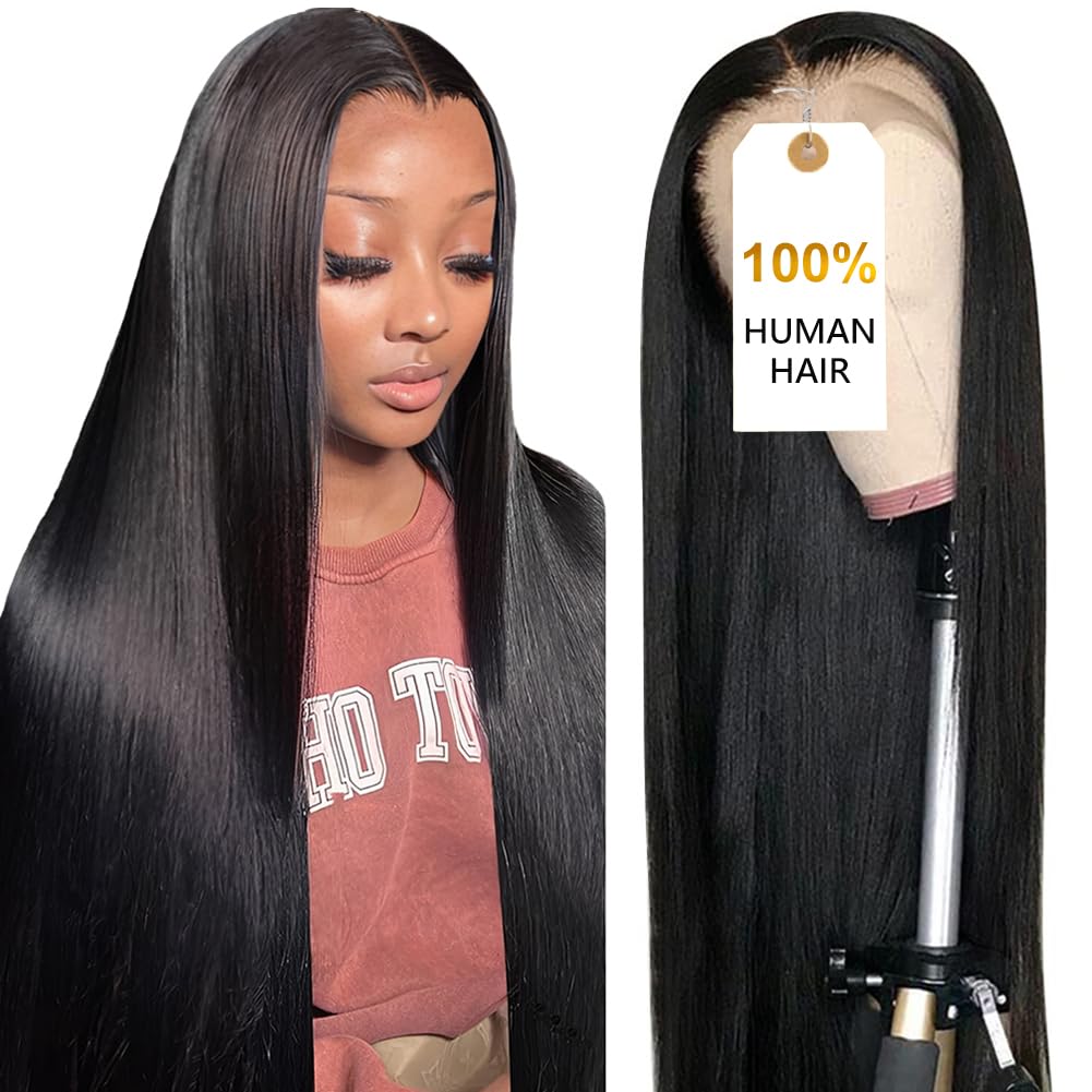 CUTE BEIN 250-density lace front wig front view shows natural hairline and fullness