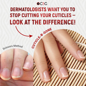 Large paddle buffer on Cuticle-B-Gone for bigger nails.