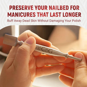 Small paddle buffer for precision on tiny nails.
