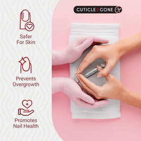 Travel or professional use, Cuticle-B-Gone fits your routine.