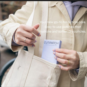 After removing CUTIPATCH, cuticles feel softer and hydrated.