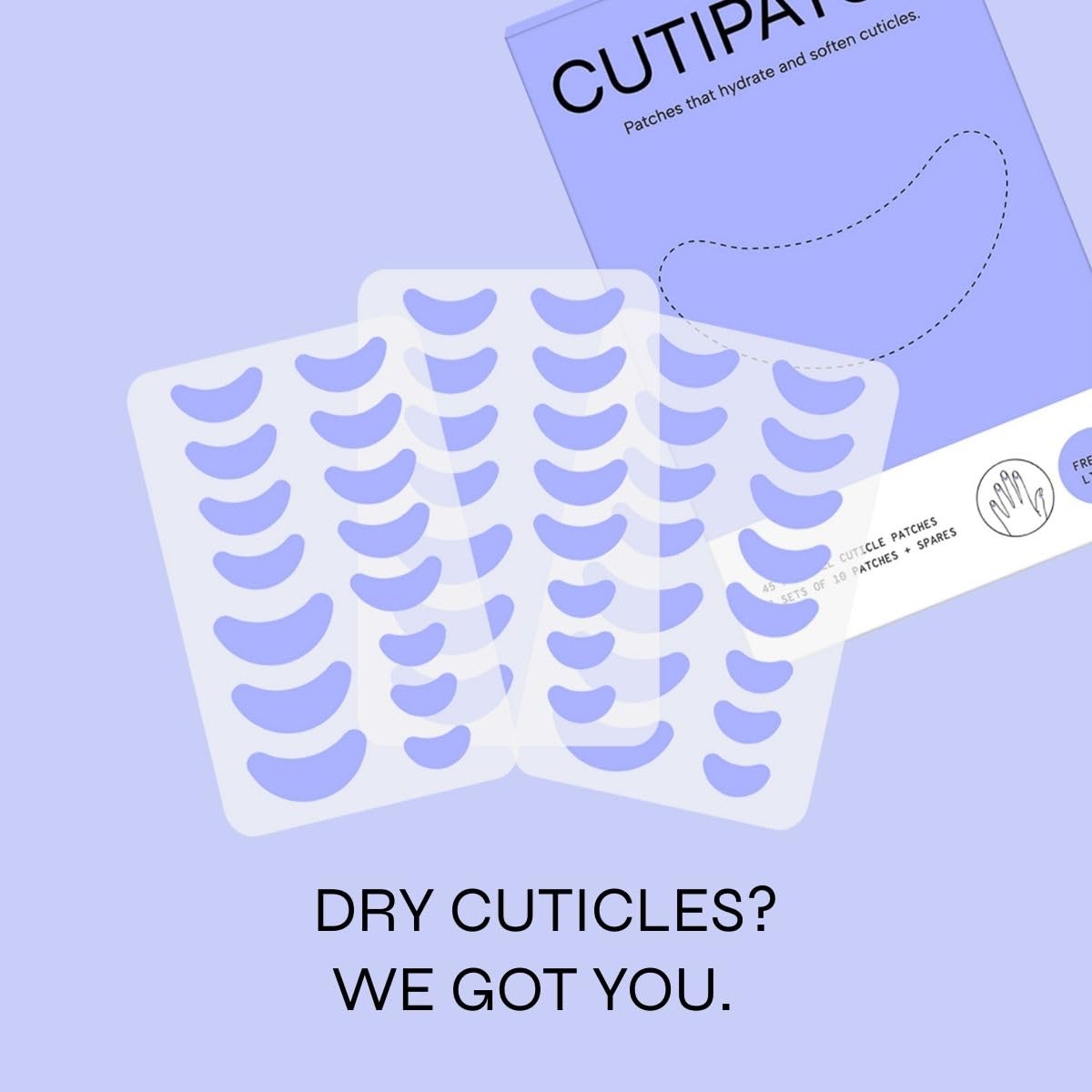 CUTIPATCH patches are non-drip, mess-free for easy, clean use.