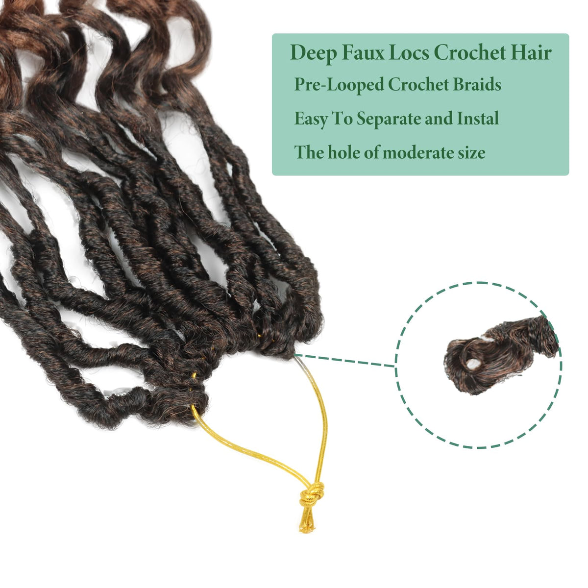 CUUKEA Deep wave crochet braids demonstrate easy DIY styling.