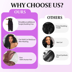 CUUYUN dyeable and bleach-friendly bundles for customizable color.