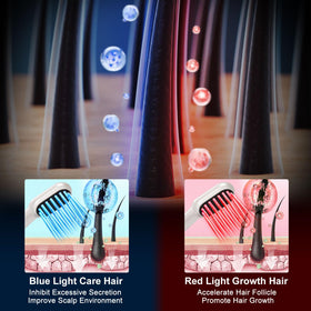 CWTUL Laser Therapy Hair Growth Comb one-button operation for simple control