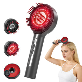 CWTUL upgrade laser therapy hair growth comb boosts scalp circulation.