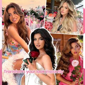 CWRDK heat-styling ready extensions enable versatile styling options.
