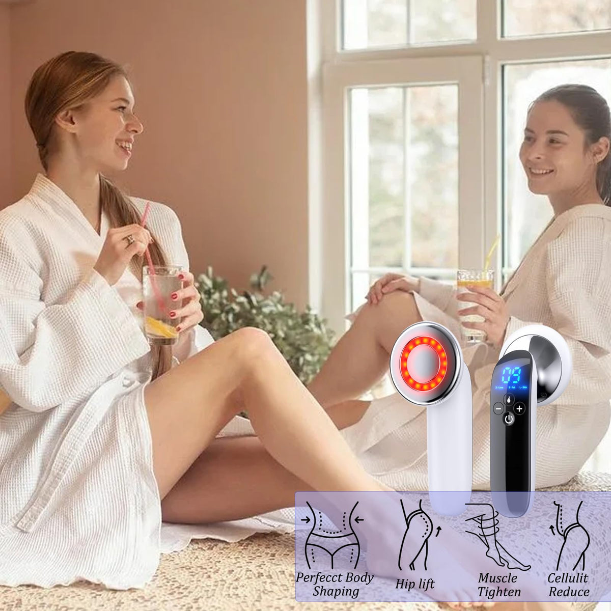 CXGRISE body shaping machine arm massage side view highlights upper-body toning