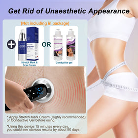CXGRISE body shaping machine control panel closeup with adjustable modes