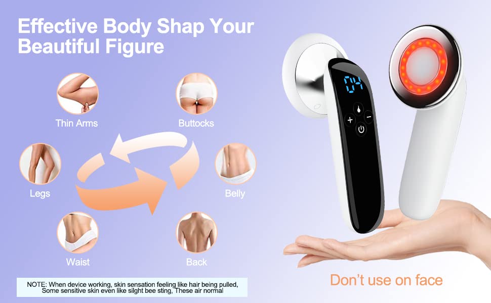 CXGRISE body shaping machine cream application demo for better glide