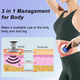 CXGRISE body shaping machine travel-friendly compact size for on-the-go use