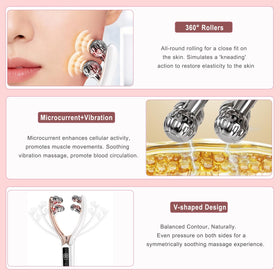 CXGRISE portable skincare massager ideal for travel and office use.