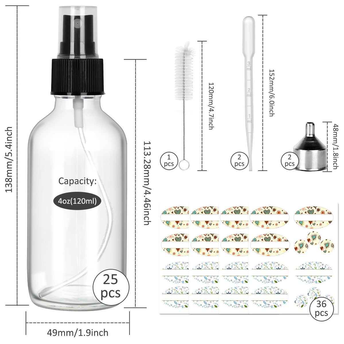 CycleMore fine mist sprayer for even atomization.