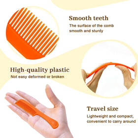 Cydioa individually wrapped combs for hygiene and gifting