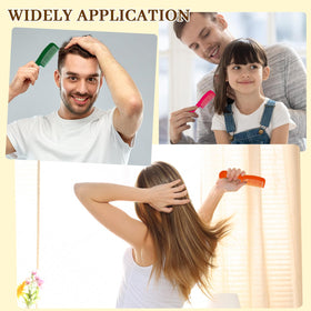 Cydioa PP plastic fine-tooth comb for gentle detangling