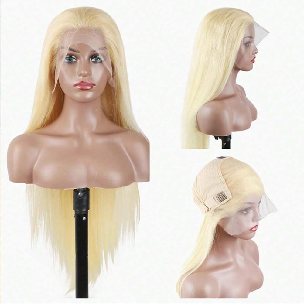 CYIKLI 613 lace front wig side view demonstrates seamless scalp blend for styling