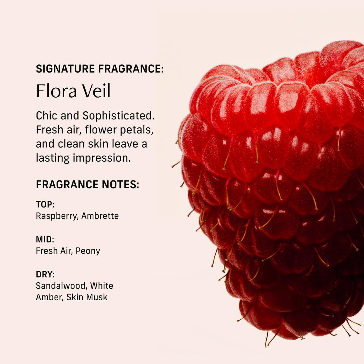 CYKLAR Flora Veil notes of sandalwood and peony for a chic scent