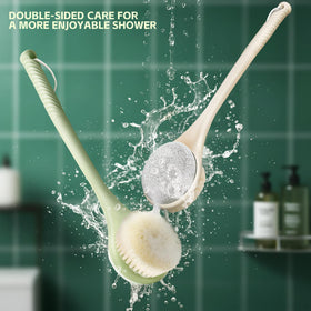 CYMPHW dual-sided brush with pumice for exfoliating feet